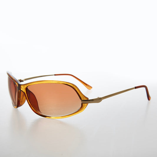 Retro Futuristic Colorful Vintage Sunglasses - Faith