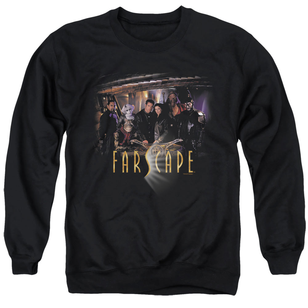 Farscape Cast Mens Crewneck Sweatshirt Black Officially Licensed