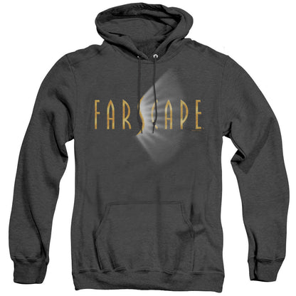 Farscape Logo Heather Mens Hoodie Black Officially Licensed