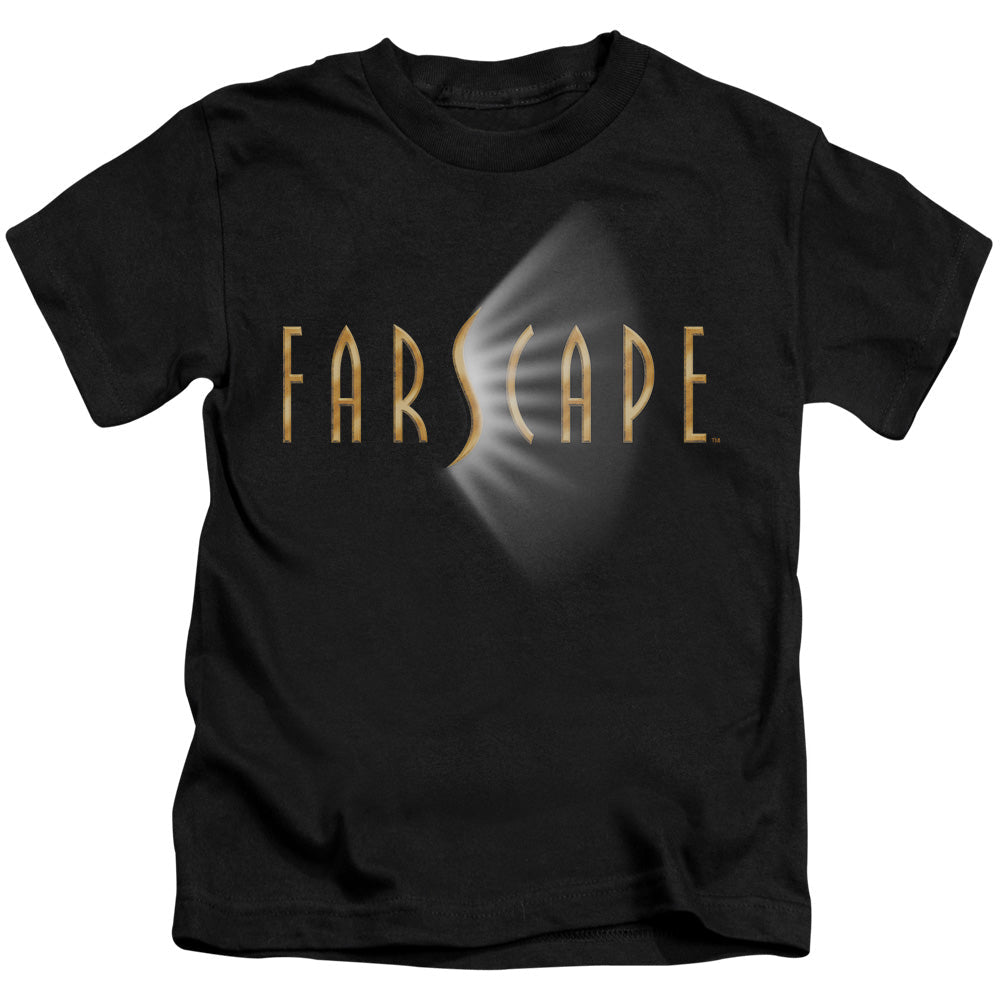 Farscape Logo Juvenile Kids Youth T Shirt Black Officially Licensed