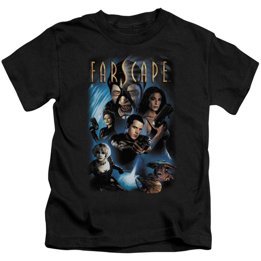Farscape Comic Cover Juvenile Kids Youth T Shirt Black