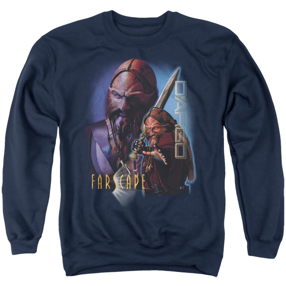 Farscape D'argo Mens Crewneck Sweatshirt Navy