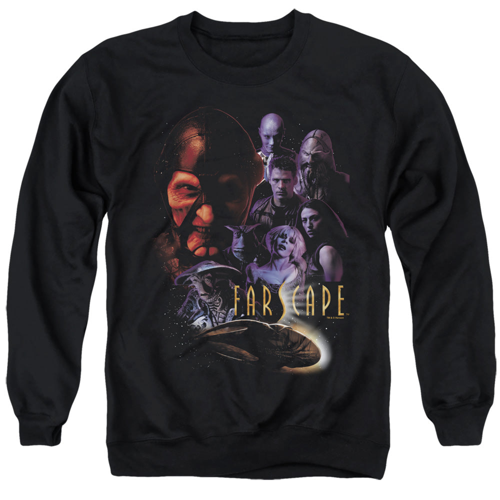 Farscape Criminally Epic Mens Crewneck Sweatshirt Black