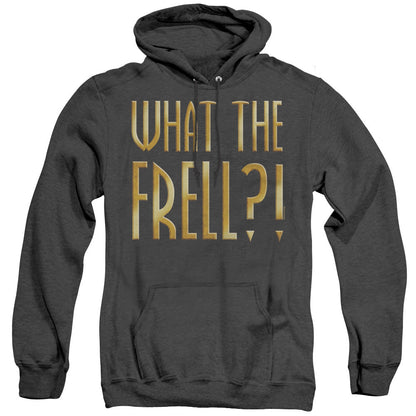 Farscape What The Frell Mens Heather Hoodie Black Officially Licensed