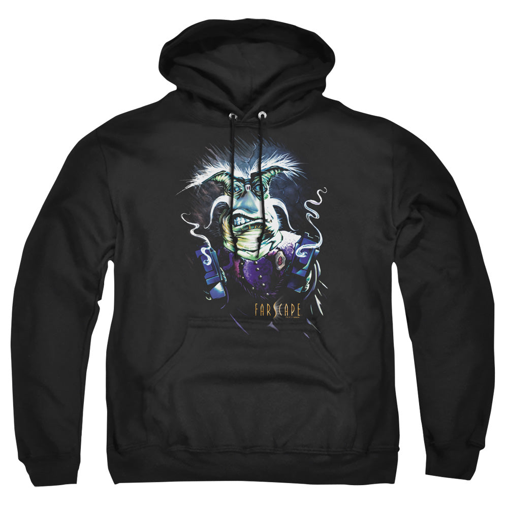 Farscape Rygel Oking Guns Mens Hoodie Black