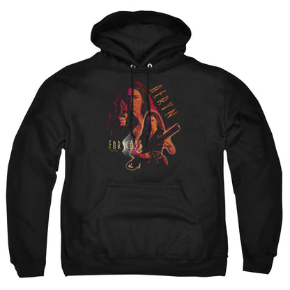 Farscape Aeryn Mens Hoodie Black