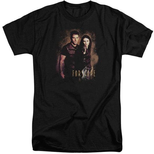 Farscape Wanted Mens Tall T Shirt Black Officially Licensed