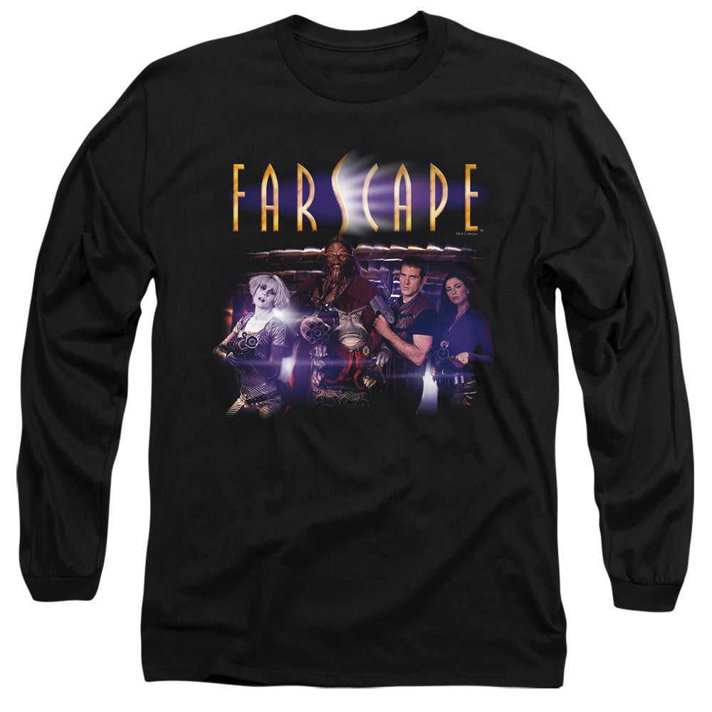 Farscape Flarescape Mens Long Sleeve Shirt Black Officially Licensed