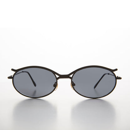 Rare  Oval Vintage 90s Optical Frame Sunglass - Fate