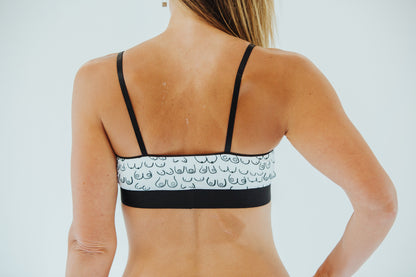 Boobie Print Bra