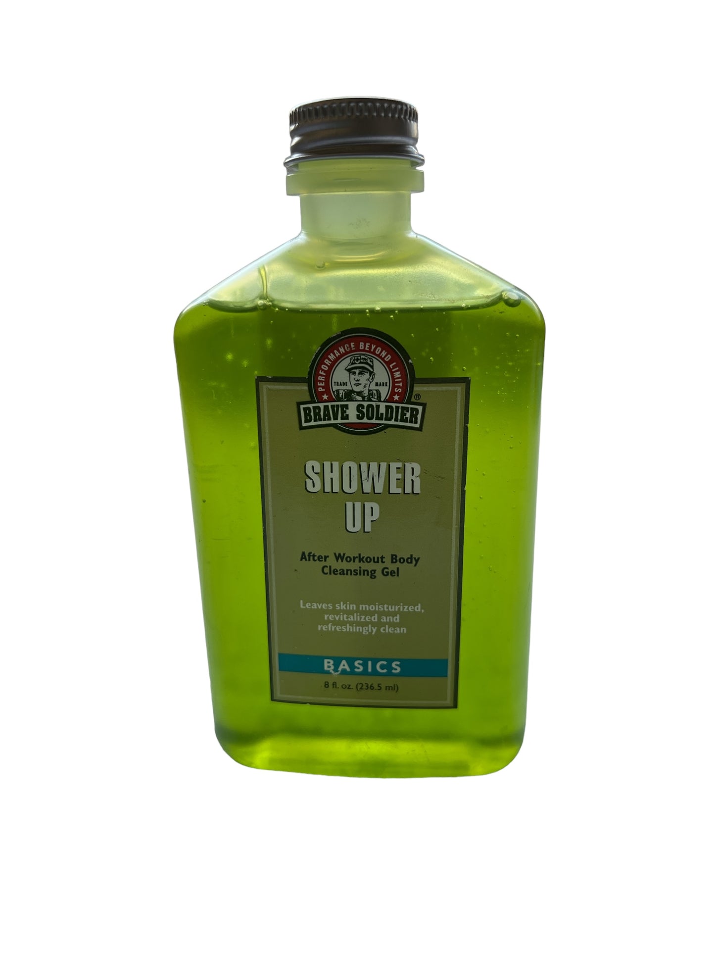 Brave Soldier - Shower Up - After Workout Body Cleansing Gel 8 fl. oz (236.5 ml)