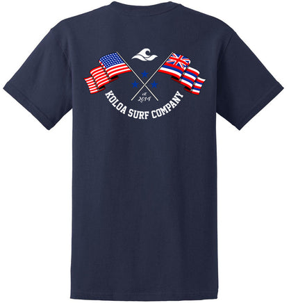 Koloa Flags Heavyweight T-Shirt