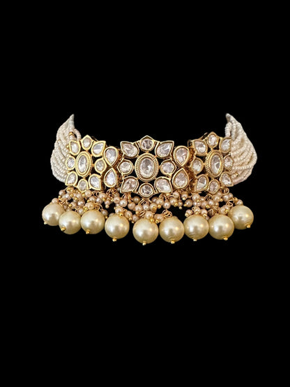 Meera polki choker set ( READY TO SHIP  )