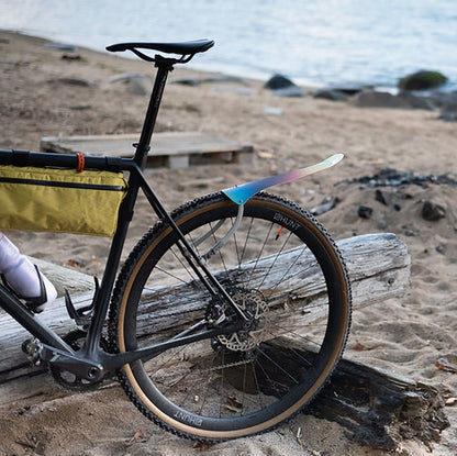 Ass Savers Win Wing Gravel Rear Mudguard w/ Grey Wishbone