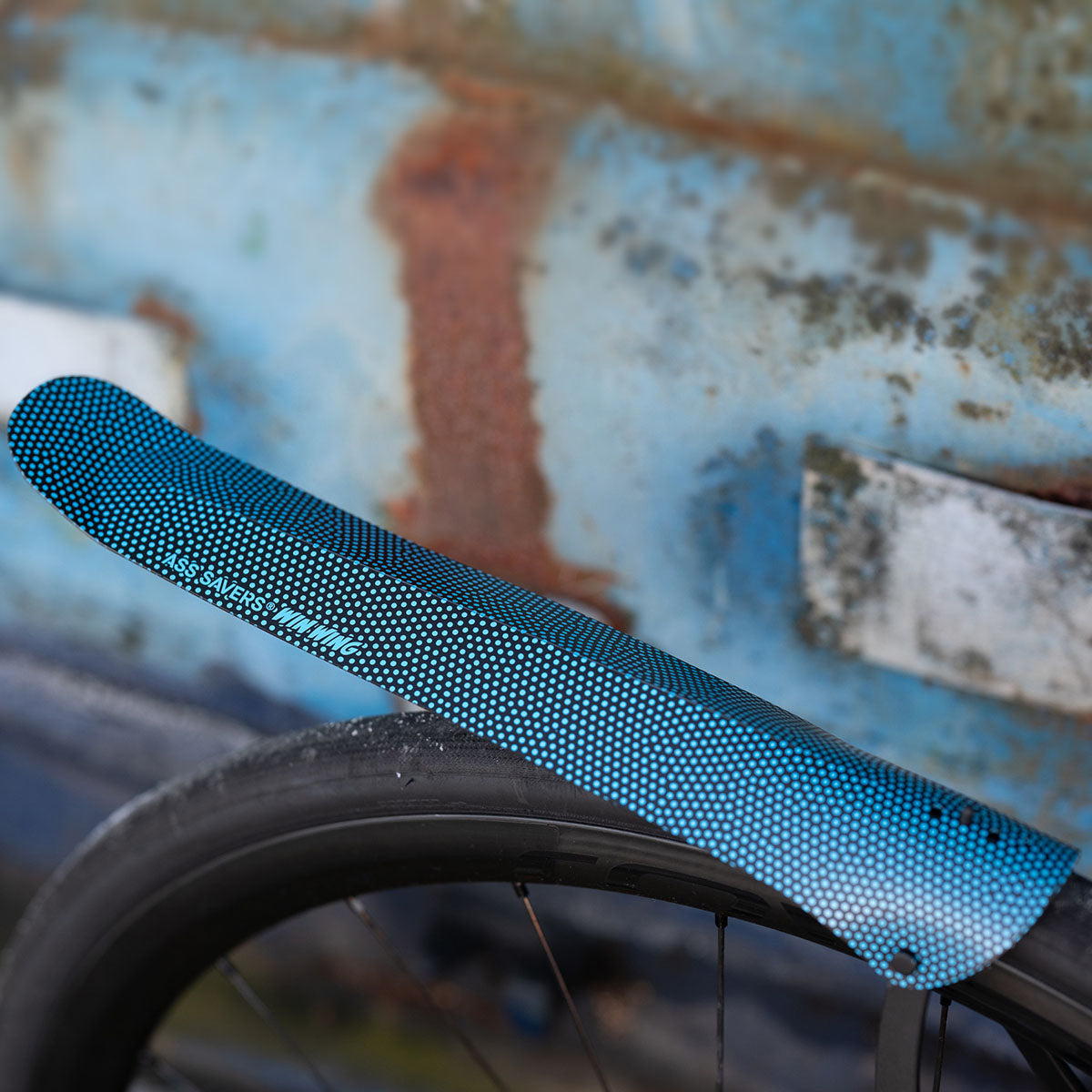 Ass Savers Win Wing 2 Road Rear Mudguard w/ Black Wishbone - Triathlete Store