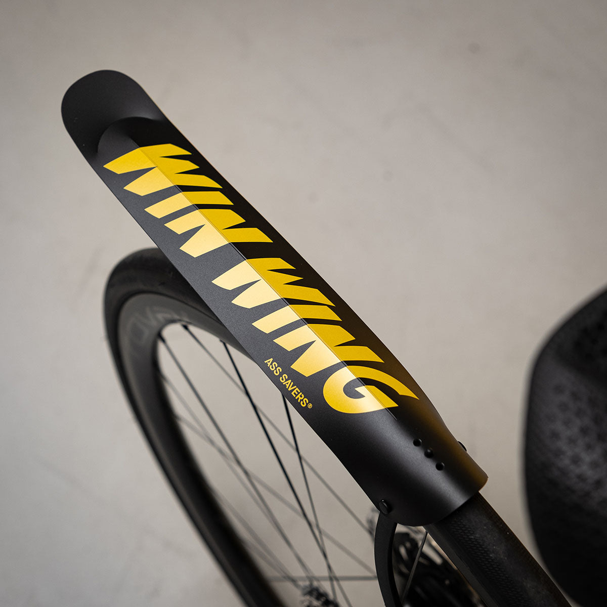 Ass Savers Win Wing 2 Road Rear Mudguard w/ Black Wishbone - Triathlete Store