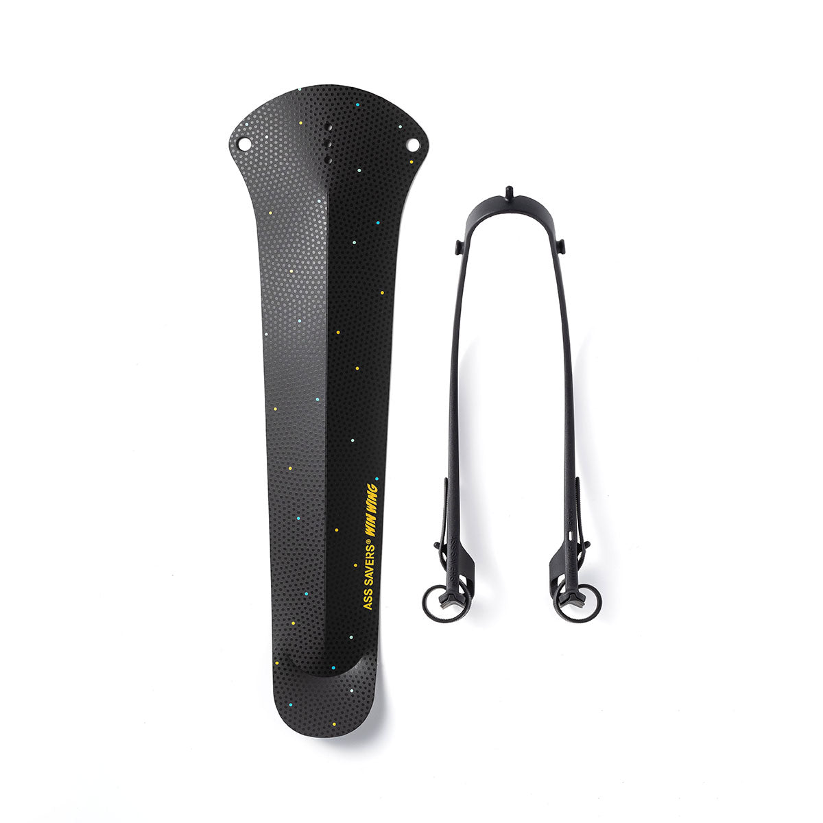 Ass Savers Win Wing 2 Road Rear Mudguard w/ Black Wishbone - Triathlete Store
