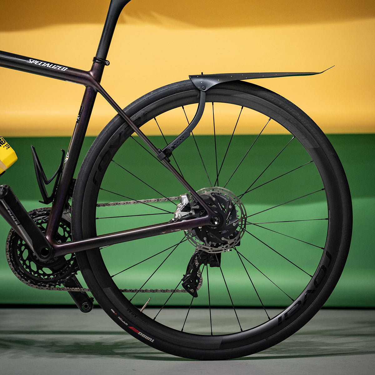 Ass Savers Win Wing 2 Road Rear Mudguard w/ Black Wishbone - Triathlete Store