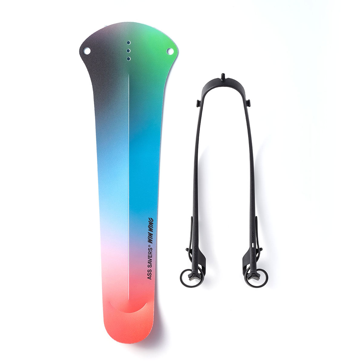 Ass Savers Win Wing 2 Road Rear Mudguard w/ Black Wishbone - Triathlete Store
