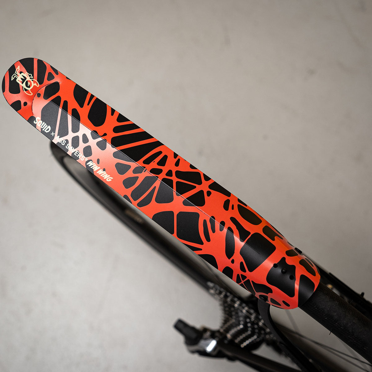 Ass Savers Win Wing 2 Road Rear Mudguard w/ Black Wishbone - Triathlete Store