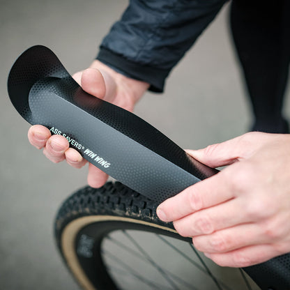 Ass Savers Win Wing 2 Road Rear Mudguard w/ Black Wishbone - Triathlete Store