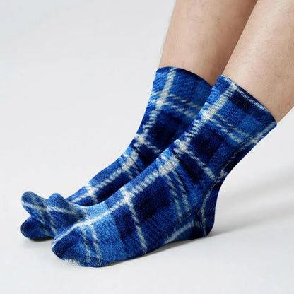 Polar Feet Fleece Tabi Socks - Flannel