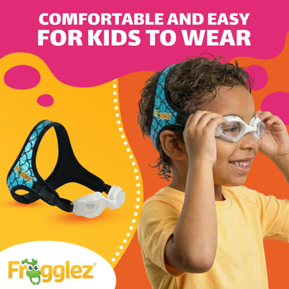 Blue Sharkz Kids Swim Goggles