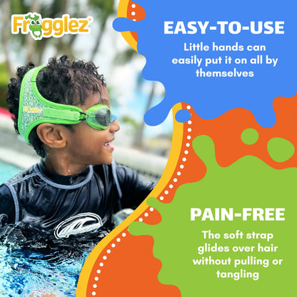 Blue Wavez Kids Swim Goggles