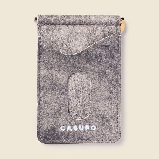 Money Clip Wallet - Stormy Grey