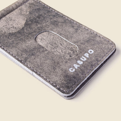 Money Clip Wallet - Stormy Grey