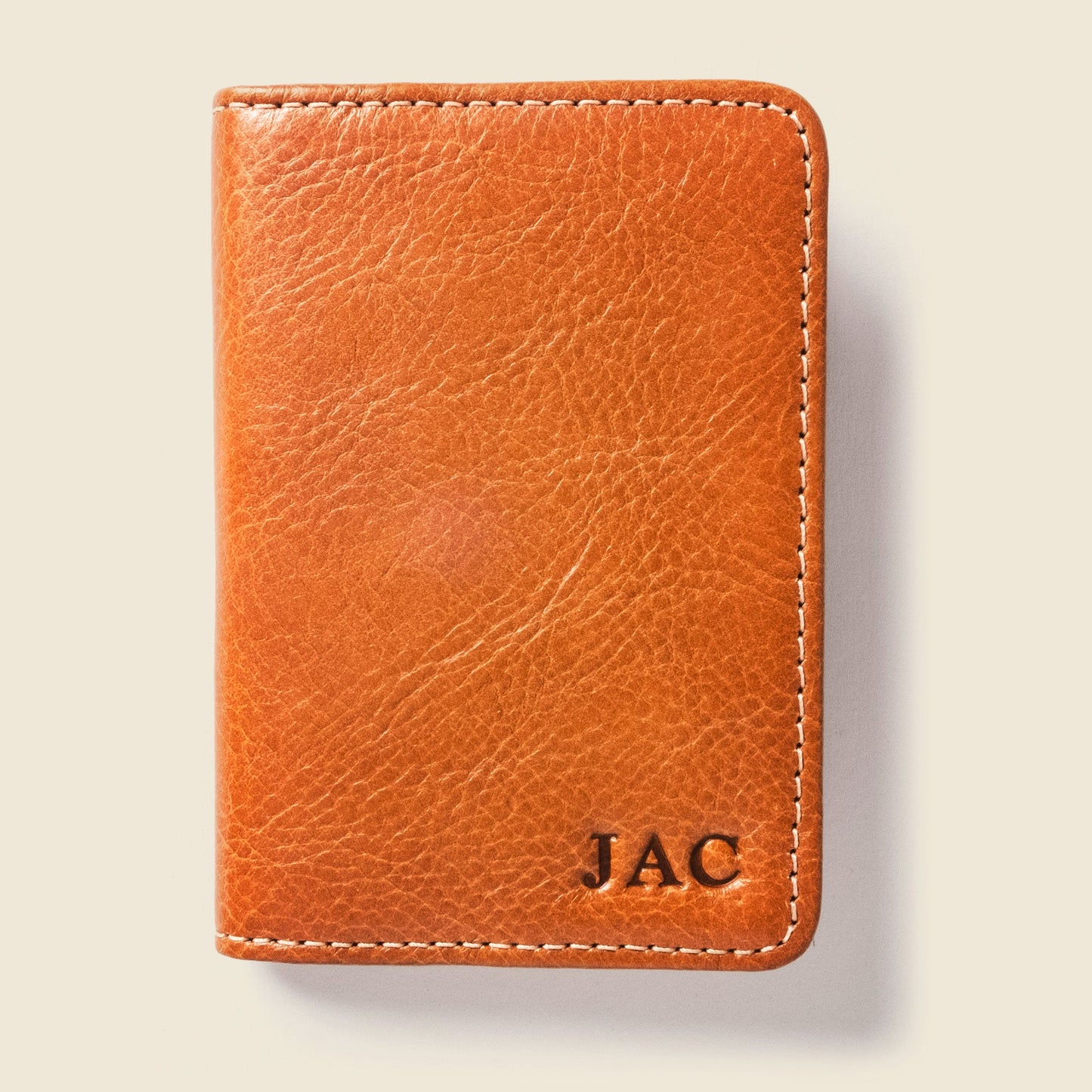Compact Bifold with RFID protection - Natural