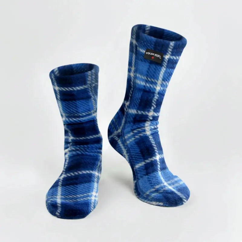 Polar Feet SUPER STRETCHY Fleece Socks - Flannel