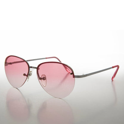Chic Gradient Color Tinted Lens 90s Sunglass - Flow