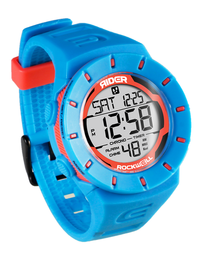 Coliseum Fit™ Forum (Shark Blue/Orange) Watch
