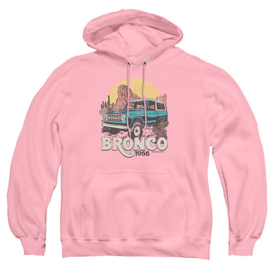 Ford Bronco Bronco Desert Ride Mens Hoodie Pink Officially Licensed