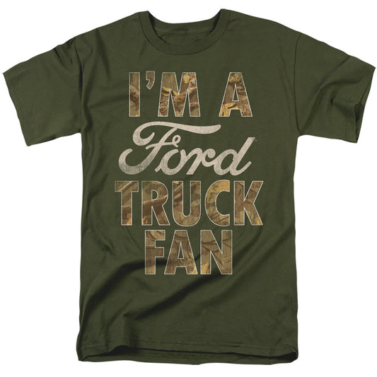 Ford Ford Truck Man Camo Mens T Shirt Military Green Officially Licensed