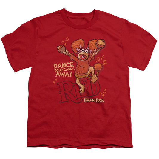 Fraggle Rock Dance Kids Youth T Shirt Red