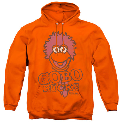 Fraggle Rock Gobo Rocks Mens Hoodie Orange