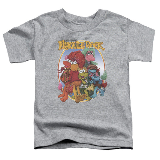Fraggle Rock Group Hug Toddler Kids Youth T Shirt Athletic Heather