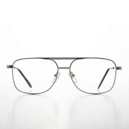 Square Aviator Vintage Reading Glasses - Frasier 1