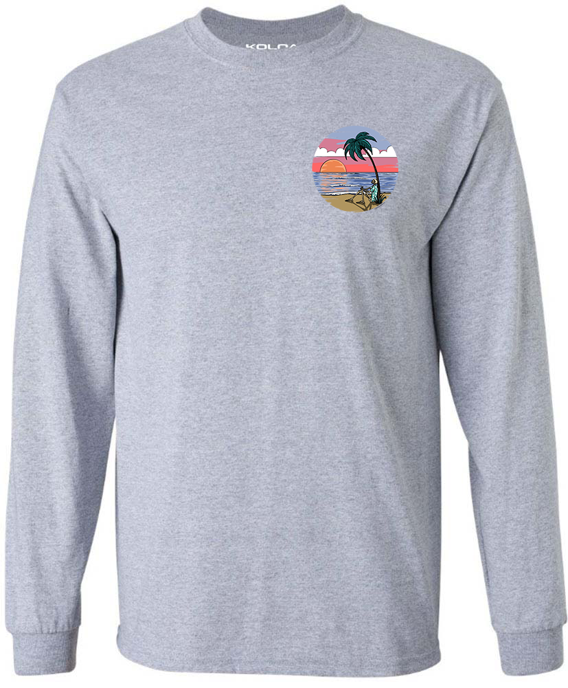 Koloa Skeleton Palm Long Sleeve T-Shirt