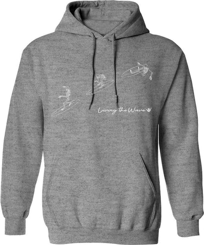 Koloa Surfing Skeletons Hoodie