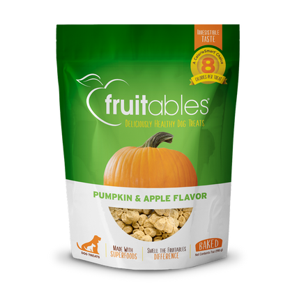 Fruitables Healthy Dog Treats: Pumpkin & Apple (7oz)