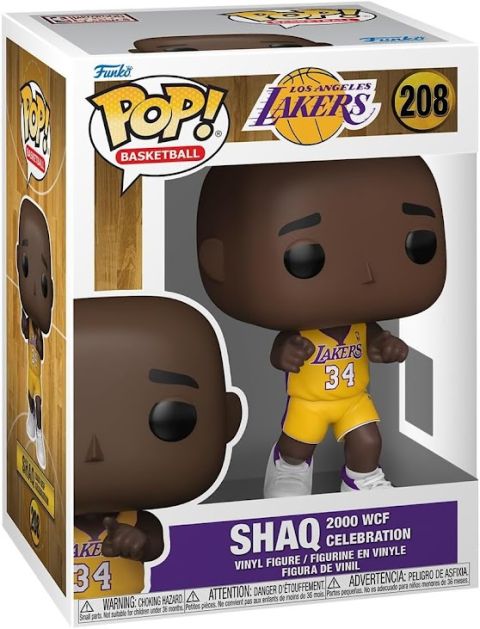 Funko Pop! NBA: Lakers - Shaquille O'Neal Vinyl Figure #208