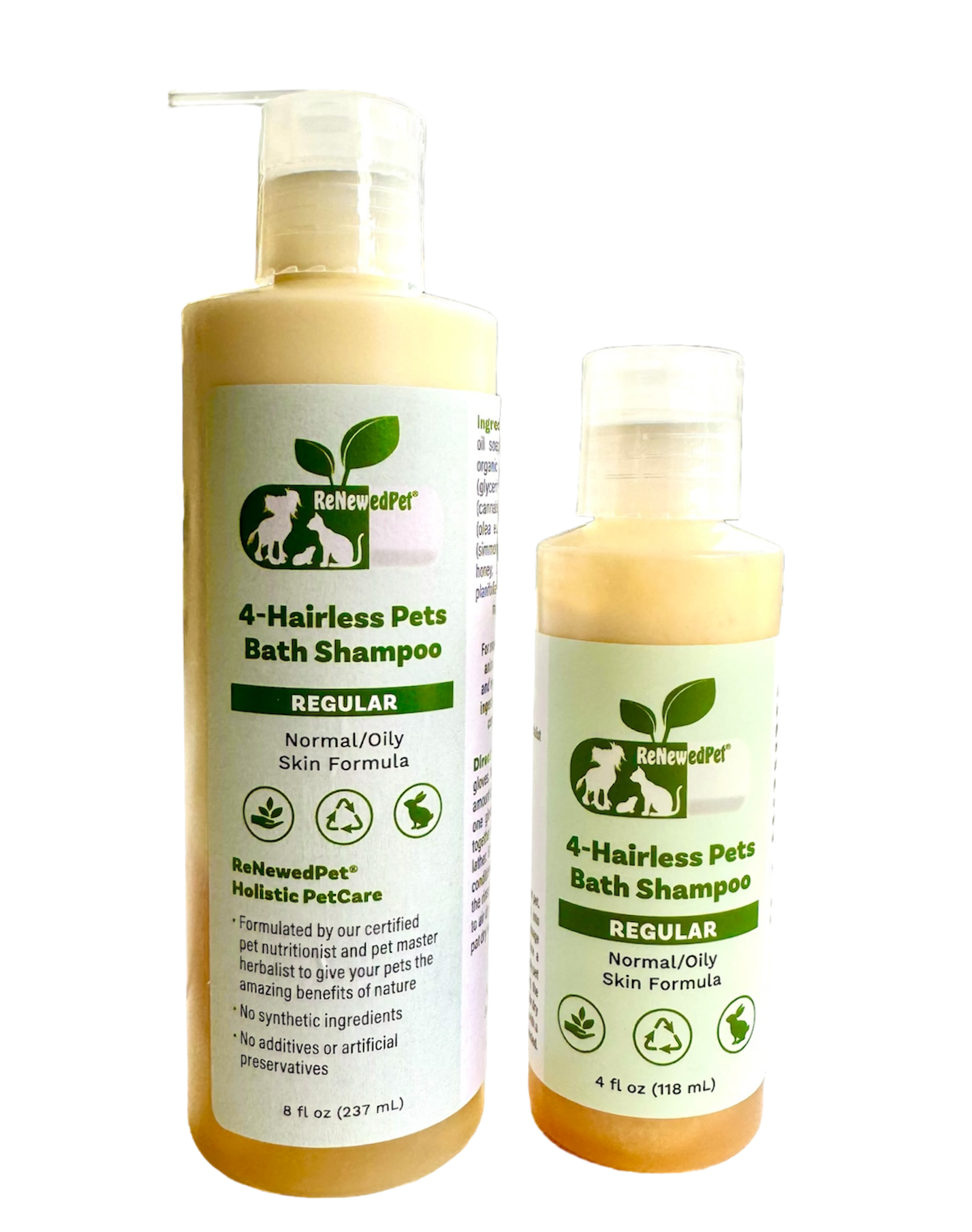 4-HAIRLESS PETS PETS REGULAR SHAMPOO & CONDITIONER - Triathlete Store