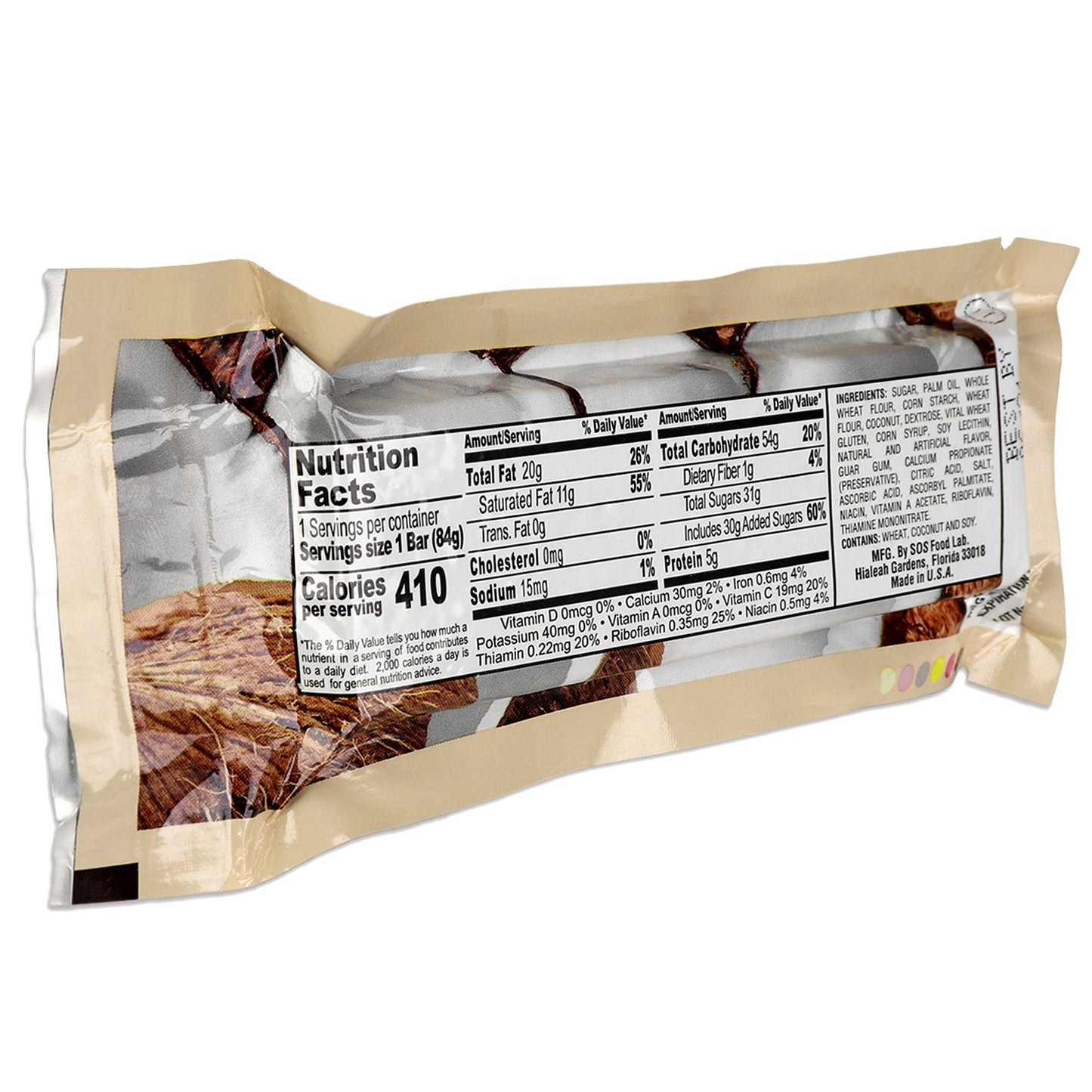 Millennium Energy Bar Coconut 400 Calories