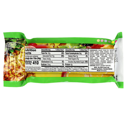 Millennium Energy Bar Tropical Fruit 400 Calories