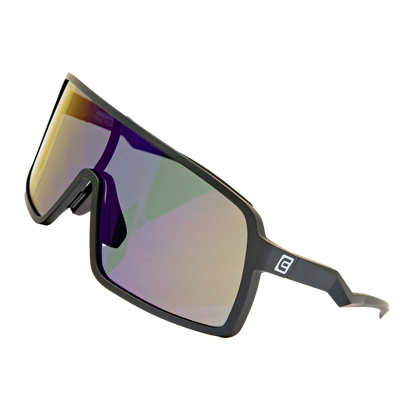 Forza (Black/Blue Anti-Reflective, Mirrored, Oleo-phobic Lens)