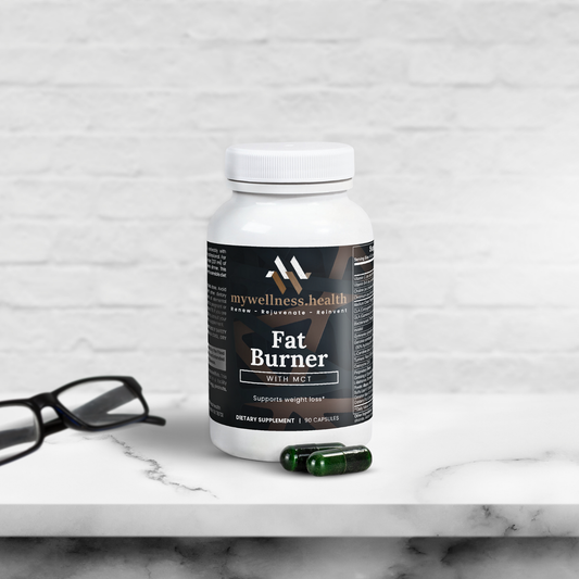 Natural Fat Burner with MCT Oil - Plant-Based Weight Loss Supplement