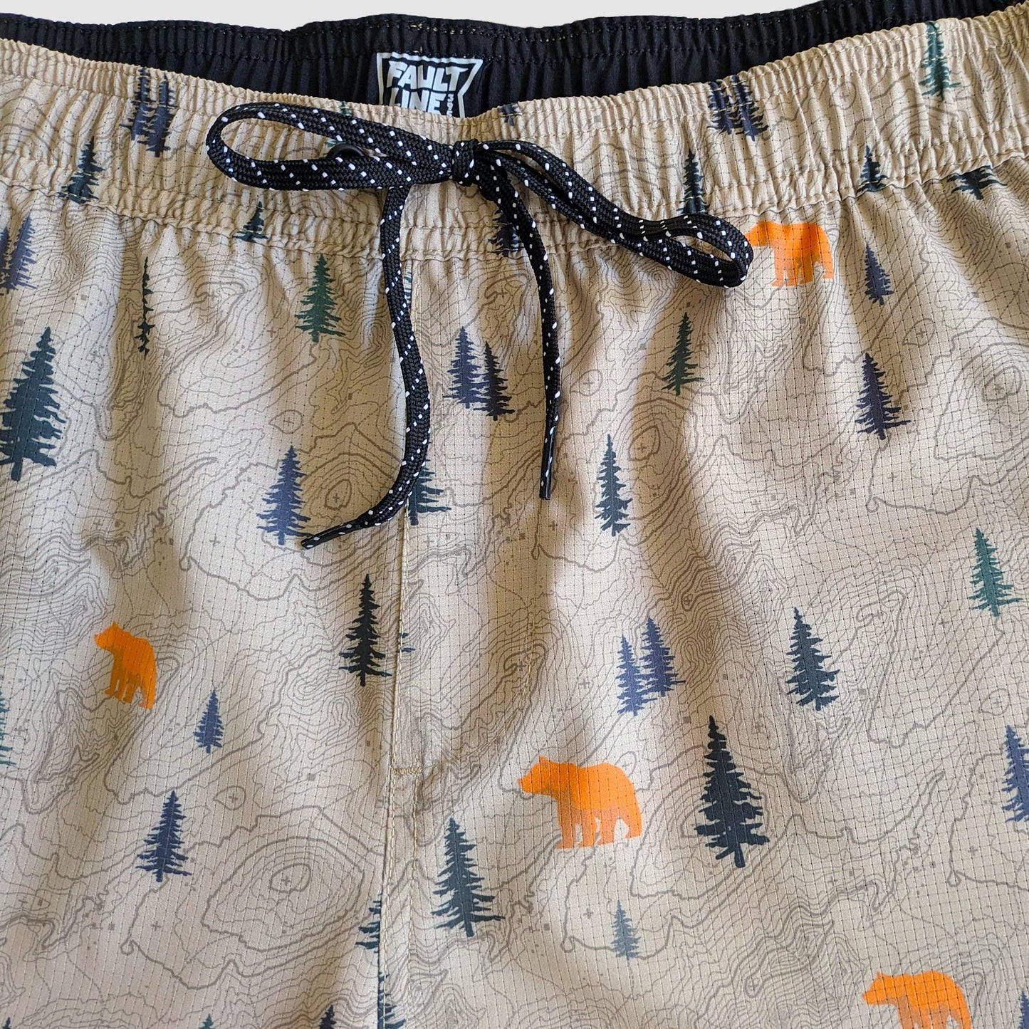 Langley Tech Short - Khaki/Bear